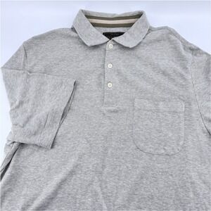 Jos A Bank Reserve Mens Size L Traditional Fit Striped Polo Shirt